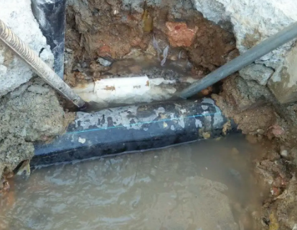 海阳测漏水之水管漏水